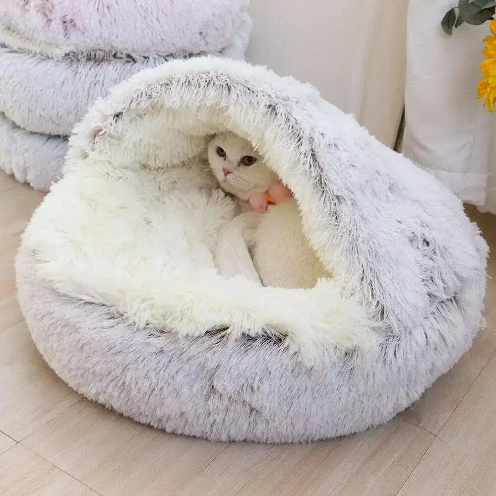 Cloud Comfort Plush Pet Bed